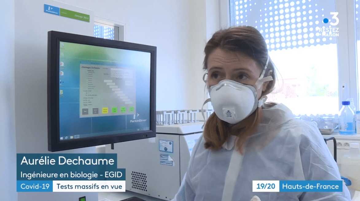 Reportage sur les tests de dépistage COVID-19