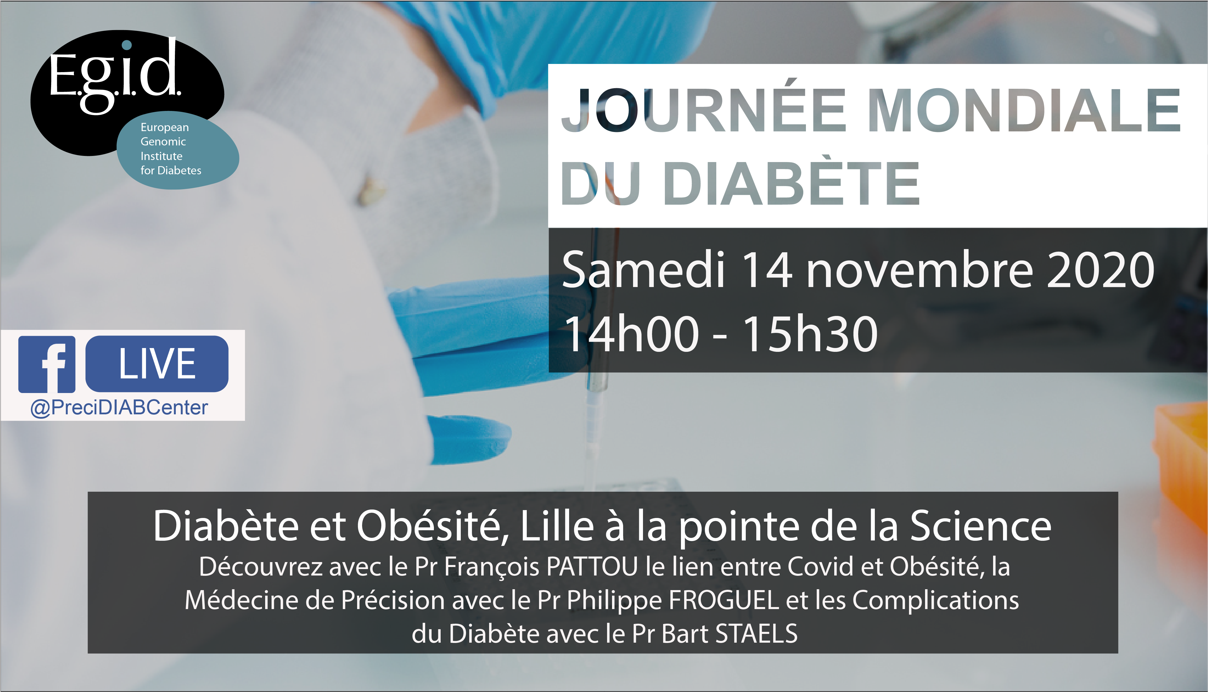 Diabète et obésité, Lille à la pointe de la science