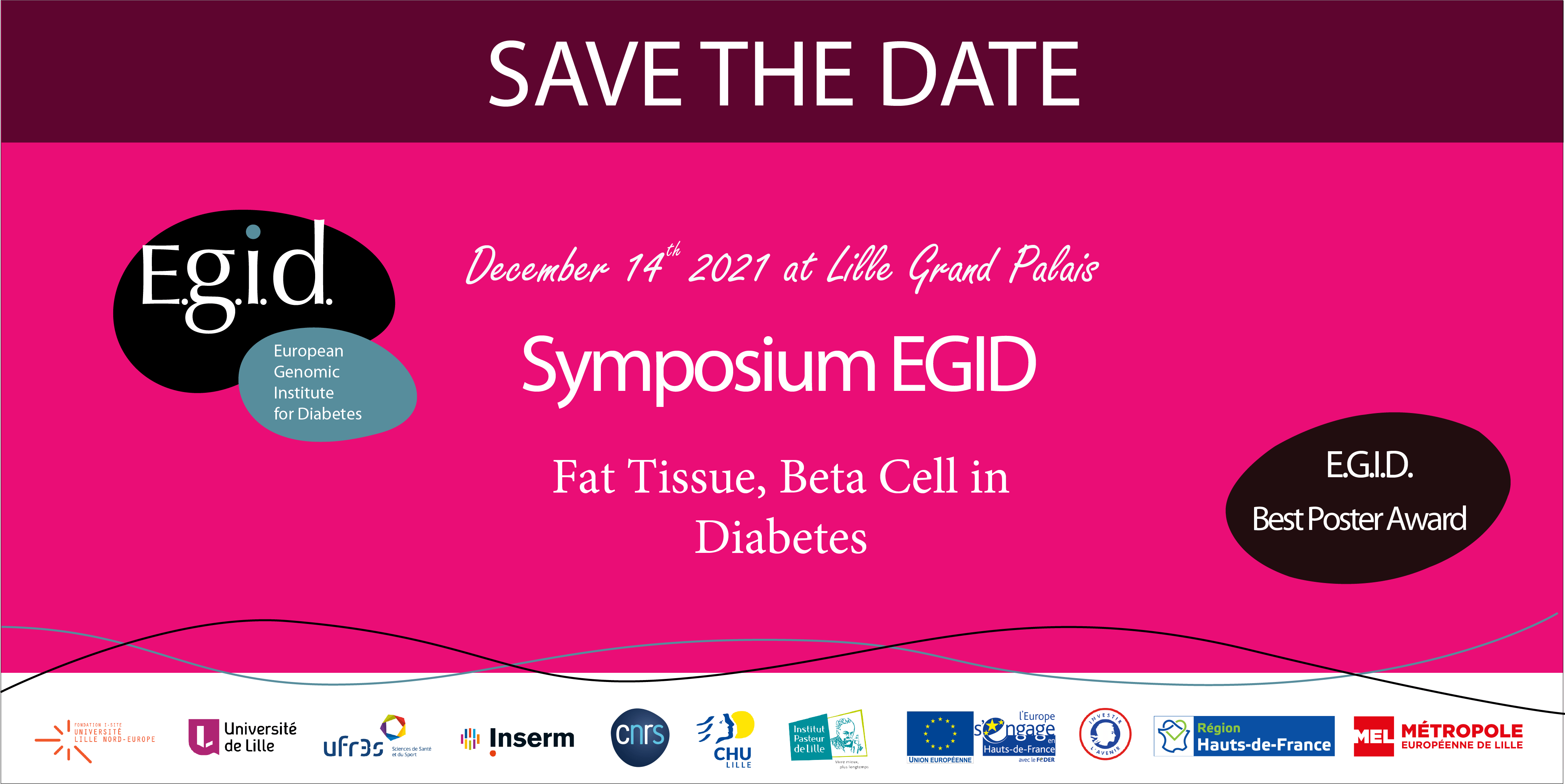 Save the Date Symposium EGID